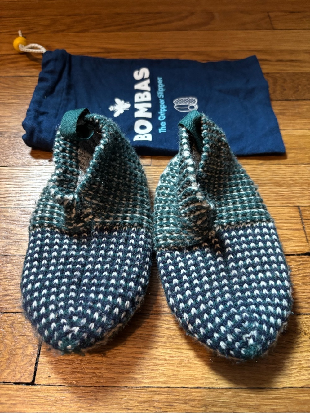 Bombas Gripper Slipper Toddler 5-7